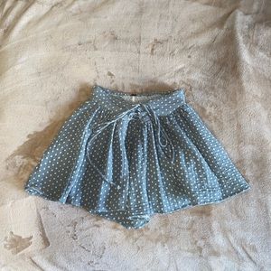 Small Free People Meet Your Match mini skort
